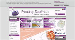 Desktop Screenshot of piercing-sperky.cz